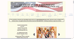 Desktop Screenshot of pageantwin.com